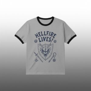 Stranger Things Dustin Henderson Hellfire Lives Shirt 1