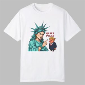 Statue Of Liberty Quiet Piggy Trump Shirt 0 0