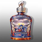 Patriots 2025 Afc East Champions Whiskey Bottle