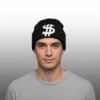 QB Shedeur Sanders Dollars Beanie Hat 6 QB Shedeur Sanders Dollars Beanie Hat 3