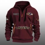 Ravens EST 1996 Quarter Zip Hoodie