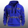 Ravens EST 1996 Quarter Zip Hoodie