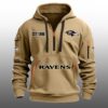 Ravens EST 1996 Quarter Zip Hoodie 2