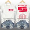 Retro BTS World Tour 2026 Print T Shirt 1