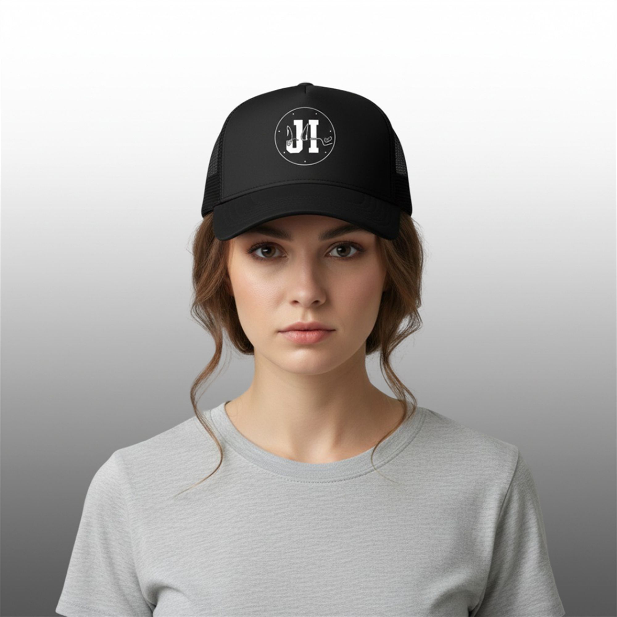 Riley Leonard Jim Irsay Colts Hat 2 Riley Leonard Jim Irsay Colts Hat 2