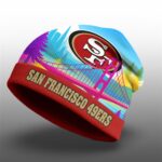 SF 49ers Bowl LX Beanie Hat