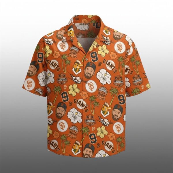 SF Giants Brandon Belt Celebration Day Aloha Shirt 2026 Giveaway 1