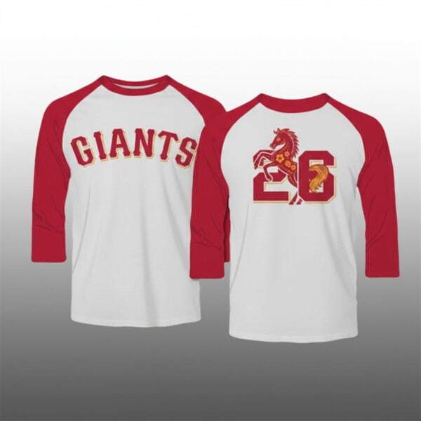 SF Giants Chinese Heritage Night Baseball T shirt 2026 Giveaway 1