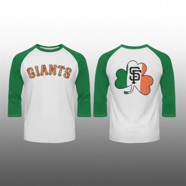 SF Giants Irish Heritage Baseball T shirt 2026 Giveaway 1