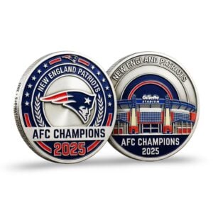 Patriots 2025 Afc Champions Commemorative Coin 1