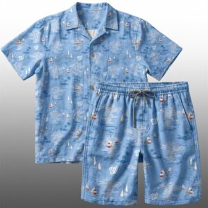 Nationals Hawaiian Shirt Shorts Set 2026 Giveaway 1