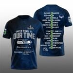 Seahawks 2026 NFC Champions Bowl LX Our Time Shirt