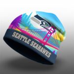 Seahawks Bowl LX Beanie Hat