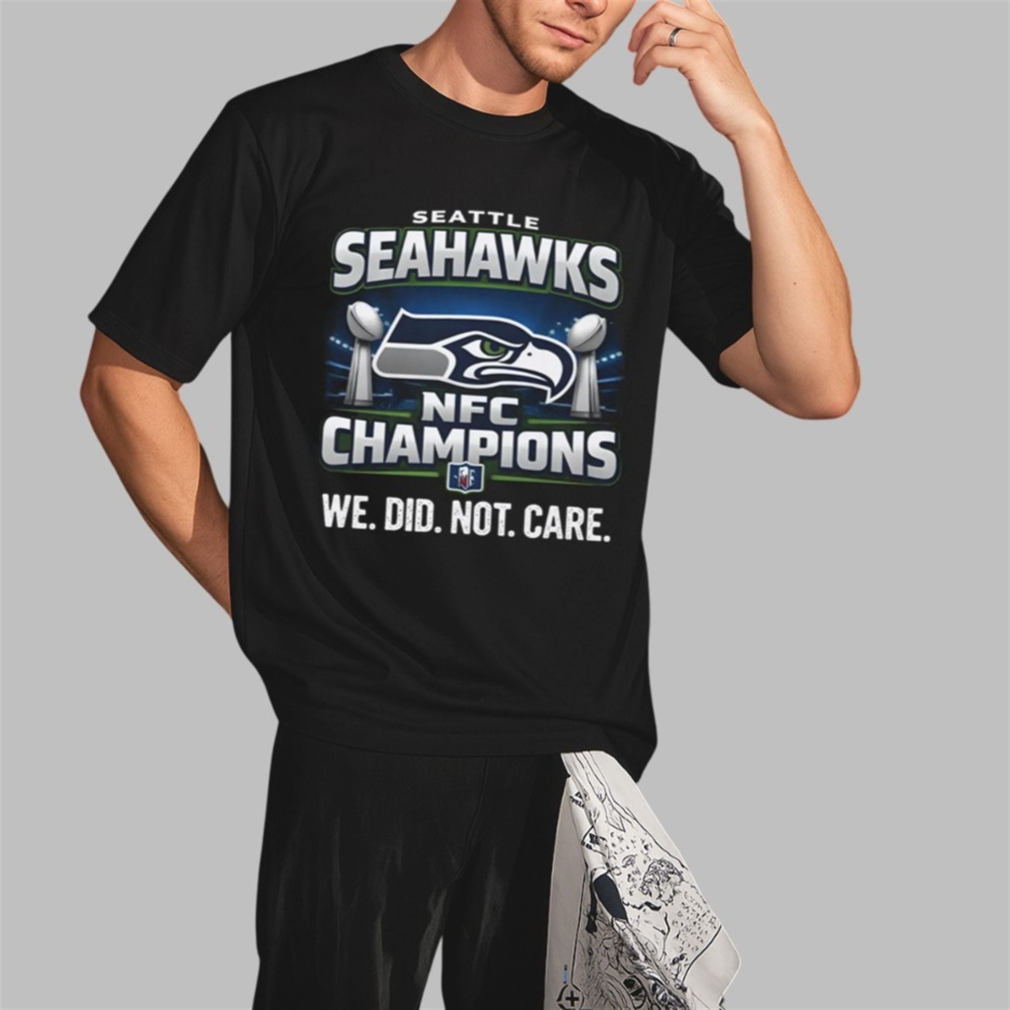 Seahawks NFC Champions We Did Not Care Shirt 3 Seahawks NFC Champions We Did Not Care Shirt 2 3