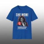 She Won Jasmine Crockett Shirt