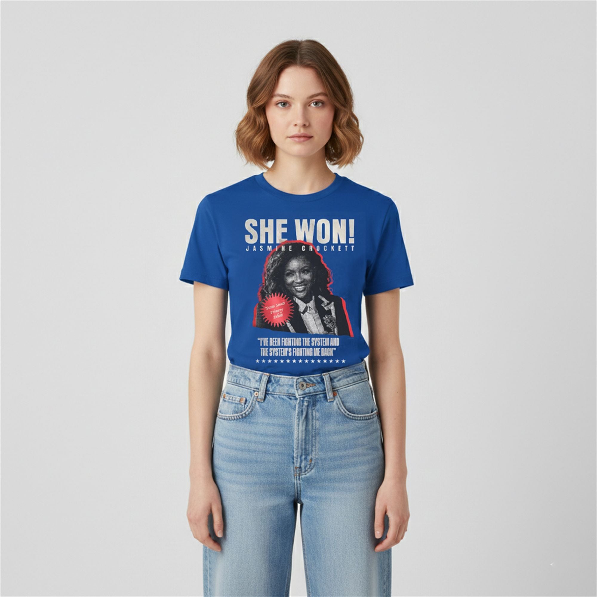 She Won Jasmine Crockett Shirt 2 She Won Jasmine Crockett Shirt 2