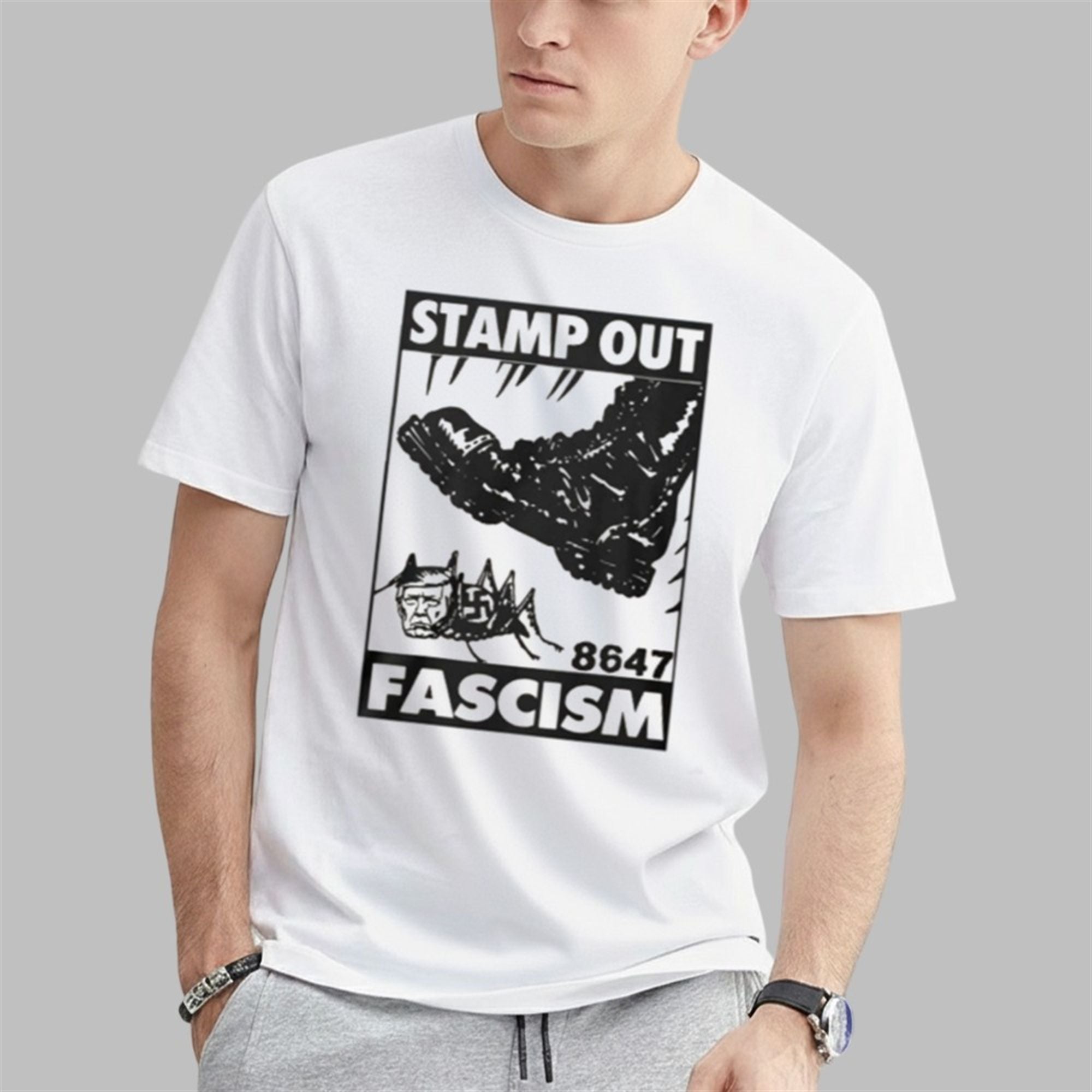Stamp Out Fascism Anti Trump Shirt 0 1 Stamp Out Fascism Anti Trump Shirt 0 1