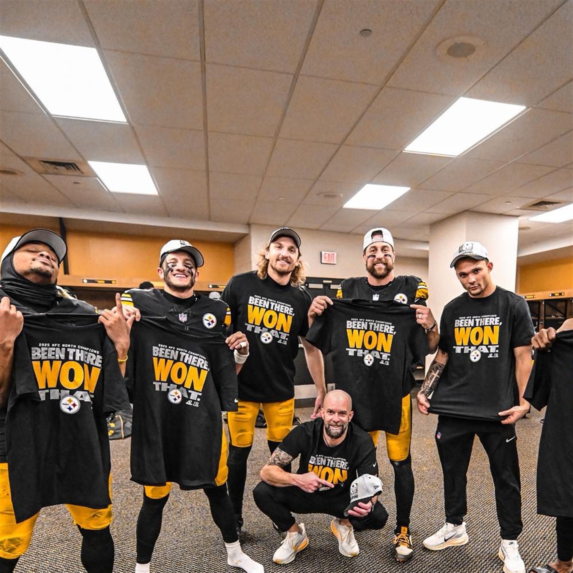 Steelers 2025 AFC North Champions Been There Won That Shirt 2 9