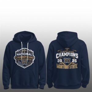 11 MSU Bobcats 2025 Division I Football National Champions Hoodie