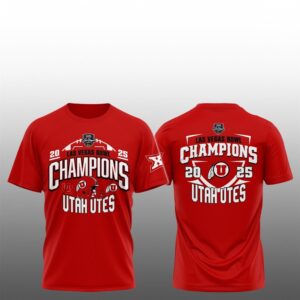 6 UTAH 2025 Las Vegas Bowl Champions Shirt