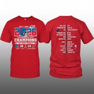 Ole Miss Hotty Toddy 2026 Allstate Sugar Bowl Champions Shirt 0