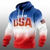Team USA One For All 2026 Milano Cortina Waffle Hoodie 1