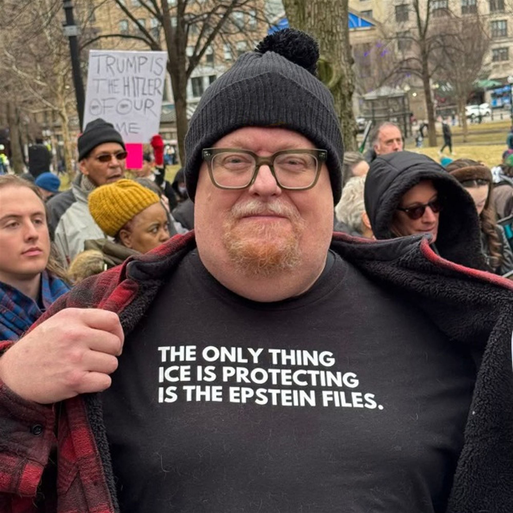 The Only Thing Ice is Protecting is the Epstein Files Shirt 2 9