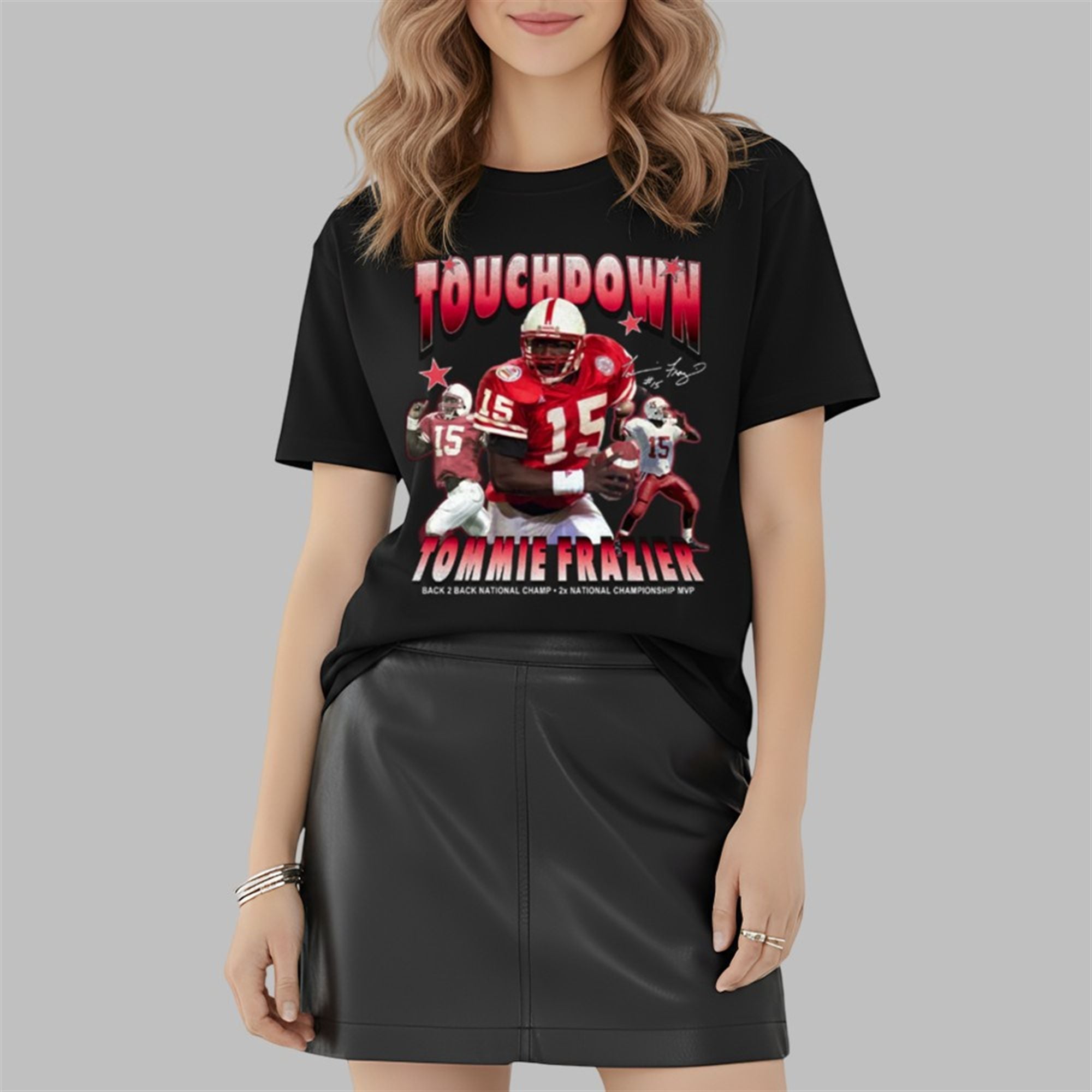 Trae Taylor Touch Sown Tommie Frazier Shirt 2 Trae Taylor Touch Sown Tommie Frazier Shirt 2 2