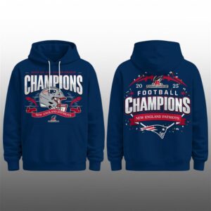 0 Patriots 2026 AFC Championship Champions Hoodie Joggers Hat 1