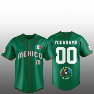 1 Mexico Baseball 2026 World Baseball Classic Jersey