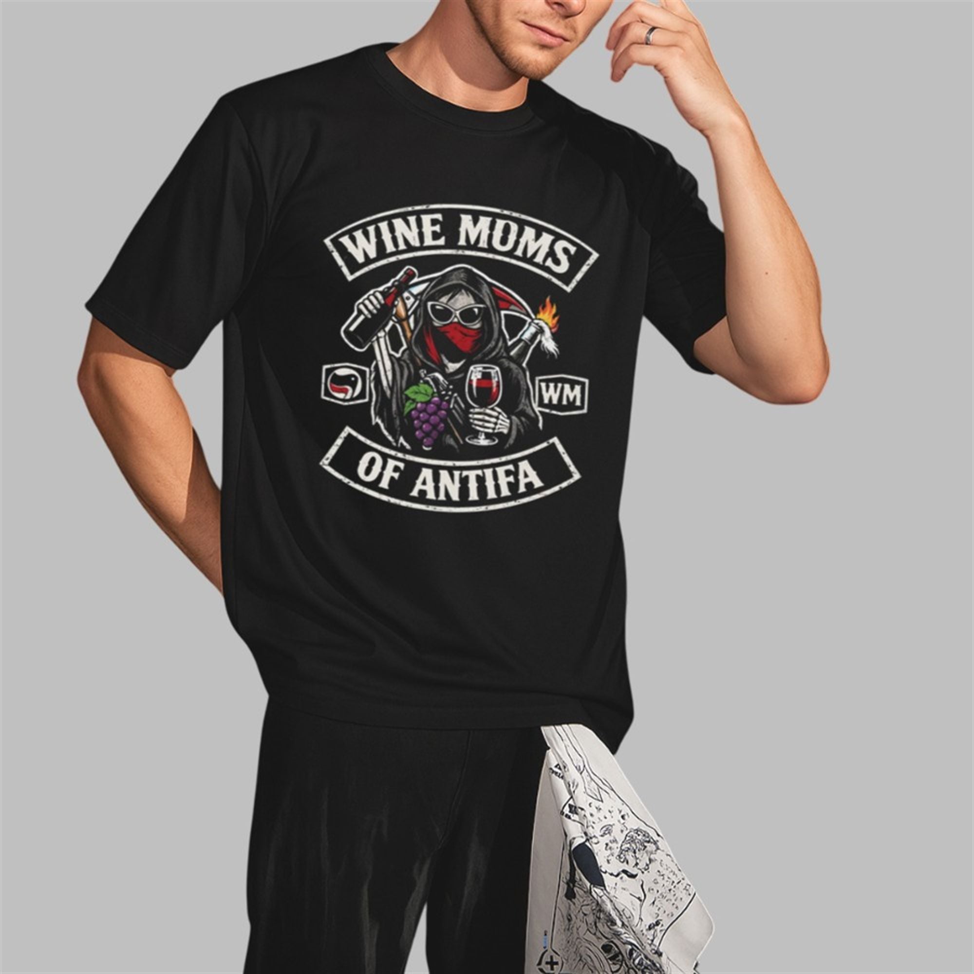 Wine Moms of Antifa Shirt 3 Wine Moms of Antifa Shirt 2 3