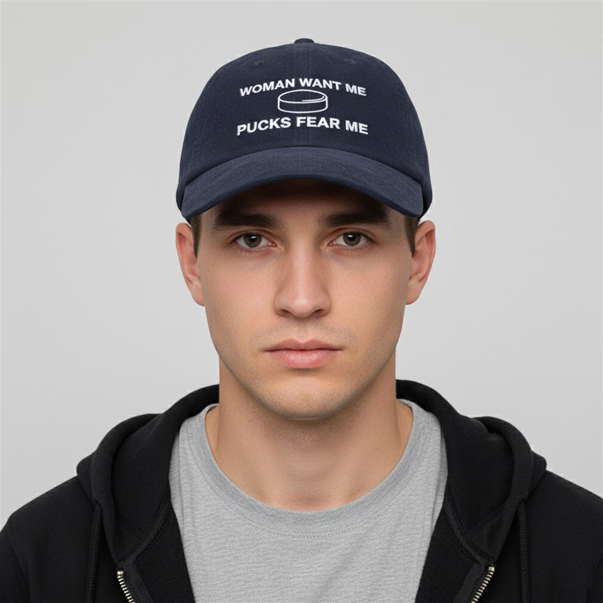 Woman Want Me Pucks Fear Me Hat 3 Woman Want Me Pucks Fear Me Hat 3