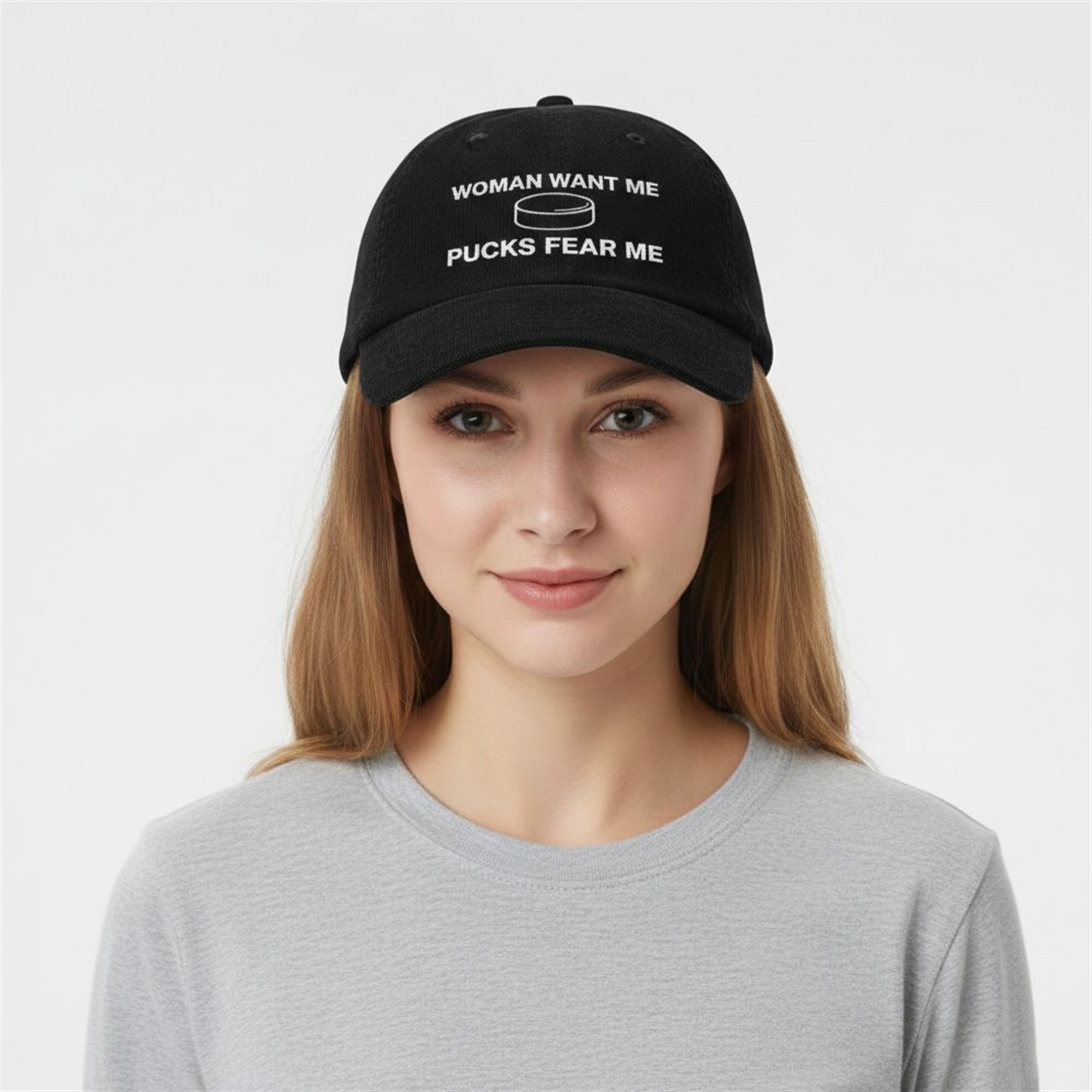 Woman Want Me Pucks Fear Me Hat 4 Woman Want Me Pucks Fear Me Hat 4