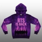 Women's 2026 BTS Is Back Printed Hoodie