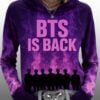 Women's 2026 BTS Is Back Printed Hoodie