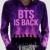 Womens 2026 BTS Is Back Printed Hoodie 3