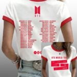 Women's 2026 Music Tour Short Sleeve T Shirt