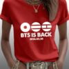 Womens BTS Is Back 2026 03 20 Leisure Print T Shirt 3