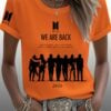 Womens BTS We Are Back 2026 Art Print T Shirt 4