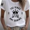 Womens Bts The Kings Are Coming 2026 Print T Shirt 2