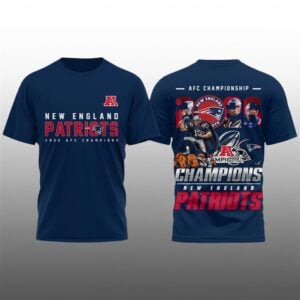 NE Patriots 2026 AFC Championship Champions Shirt 1