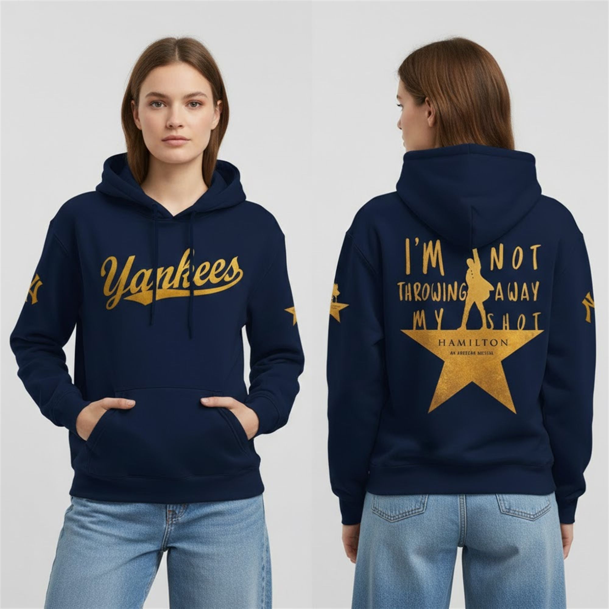 Yankees x Hamilton 2026 Im Not Throwing Away My Shot Hoodie 2 Yankees x Hamilton 2026 Im Not Throwing Away My Shot Hoodie 2