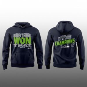 1 Seahawks NFC West Division Champions 2025 Been There Won That Hoodie