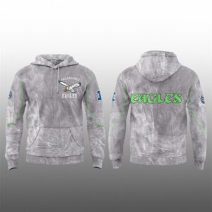 1 Eagles Vintage 90s Starter Acid Washed Hoodie