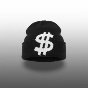 QB Shedeur Sanders Dollars Beanie Hat 1