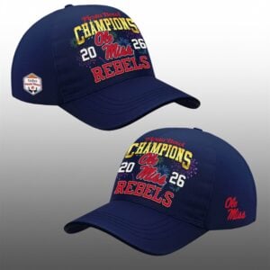 Ole Miss Fiesta Bowl Champions 2026 Hat 0