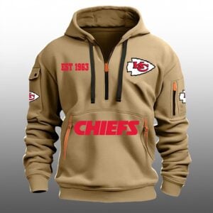 KC Chiefs EST 1963 Quarter Zip Hoodie 1