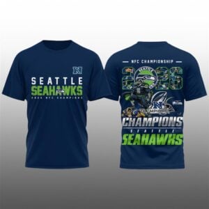 1 Seahawks 2026 NFC Championship Champions Shirt