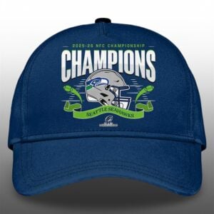 Seahawks 2026 NFC Championship Champions Hat 1