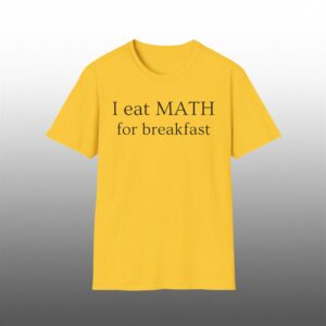koreanoli I Eat Maths for Breakfast Shirt 1